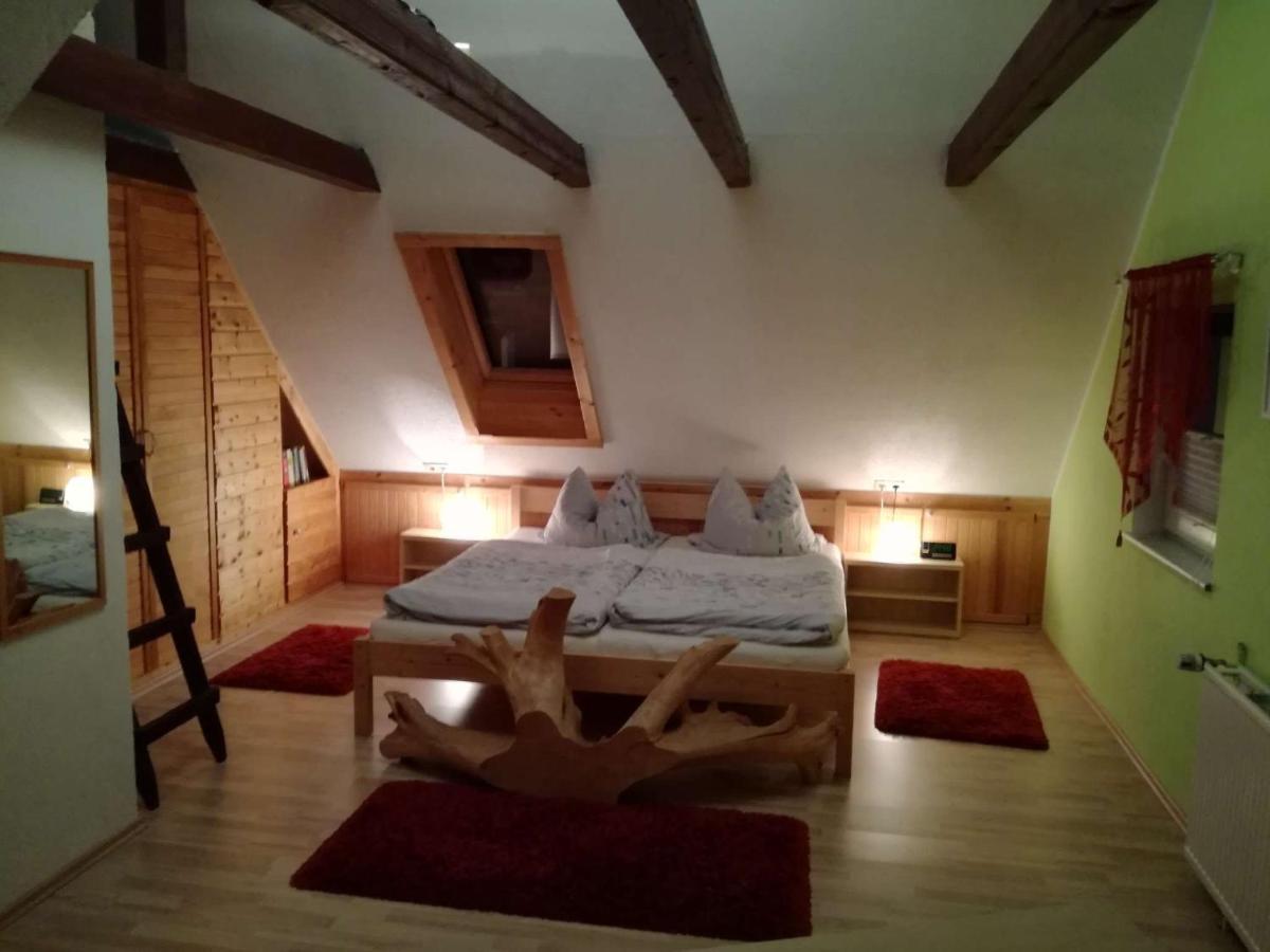 Ferienwohnung Seilerberg フライベルク エクステリア 写真